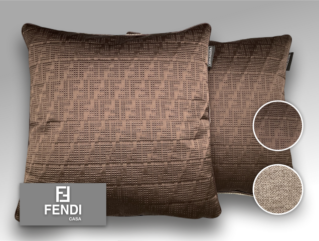 67 - Fendi - Dotted monogram dark brown